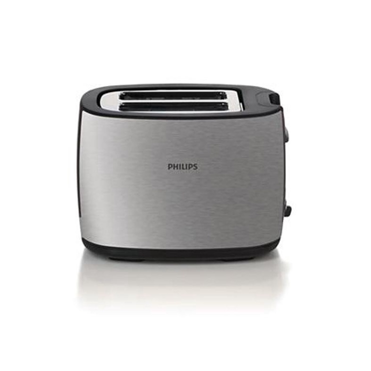 Тостер Philips HD2628/20, серебристый/серый/нержавеющей стали