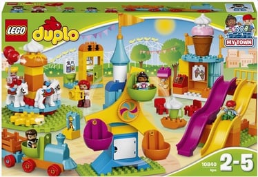 Конструктор LEGO® Duplo Town Большой парк аттракционов 10840, 106 шт.