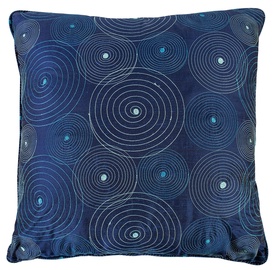 Home4you Silk Pillow 50x50cm Blue