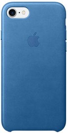 Apple Leather Back Case For Apple iPhone 7 Sea Blue