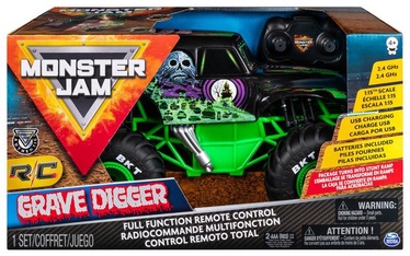 Mänguauto Monster Jam 1:15 Digger Truck Monster Grave Digger Truck