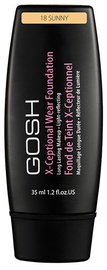 Tonālais krēms GOSH X-Ceptional Wear 18 Sunny, 35 ml