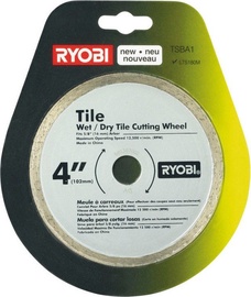 Ryobi TSBA1 Wet/Dry Diamond Tile Cutting Wheel 4''