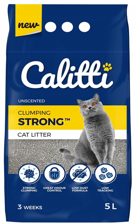 Kaķu pakaiši Calitti Strong, 5 l