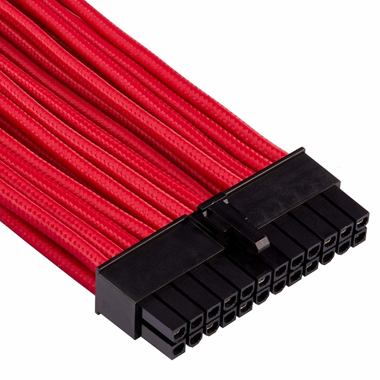 Juhe Corsair Premium Individually Sleeved PSU Cables Starter Kit Type 4 Gen 4 Red