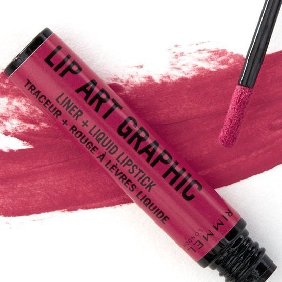 rimmel lip art graphic liquid lipstick