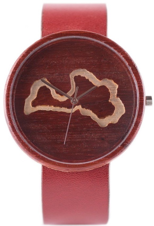 Universālais rokas pulkstenis OVi Watch Latvietis Unisex Wooden Watch