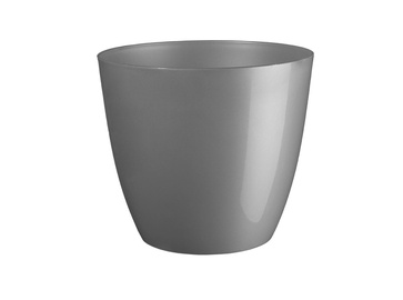Puķu pods Plastkon 4111488084, sudraba, Ø 150 mm