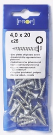 PUIDUKRUVI 4,0X20 PP TX20 25 TK/PK