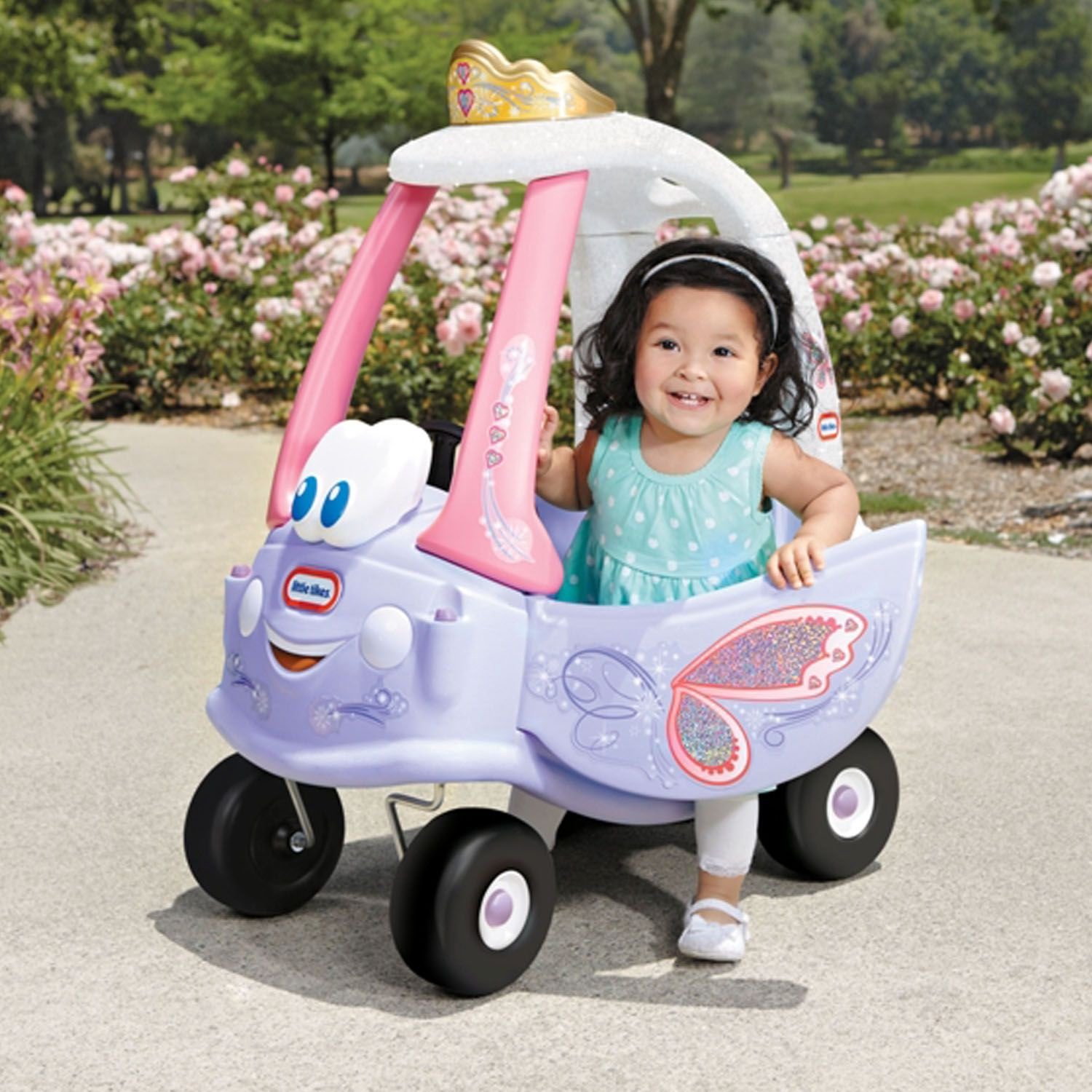 little tikes cozy coupe fairy ride on