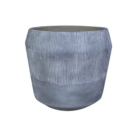 Puķu pods Domoletti RP17-402, keramika, Ø 270 mm, pelēka/violeta