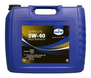 Motoreļļa Eurol Super Lite 5W - 40, sintētiskais, vieglajam auto, 20 l