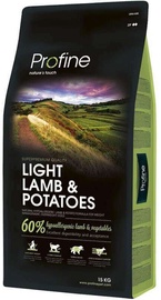 Sausā suņu barība Profine Dog Light, jēra gaļa/kartupeļi, 15 kg