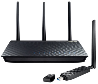 Asus RT-AC66U Router + Asus AC1300 Adapter
