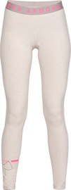 Under Armour Womens Favourite Big Logo Leggings 1342638-015 Grey/Pink M