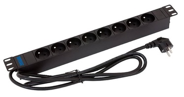 Triton Power Strip 8 Outlet 2 m Black