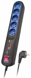 Lestar Surge Protector Black Blue 2.5 m