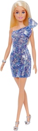 Mattel Barbie Glitz Outfits Blonde With Blue Dress Doll GRB32