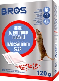 Химическое средство от вредителей Bros Rats/Mice Grain 120g