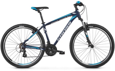 Velosipēds kalnu Kross Hexagon 2.0, 27.5 ", 21" rāmis, zila/pelēka