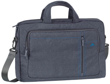 Rivacase 7530 Canvas Shoulder Bag 15.6'' Grey