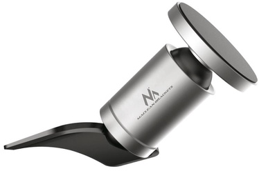 Maclean MC-744 Round Aluminum Magnetic Holder Grey