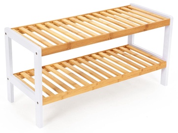 Apavu plaukts Songmics, balta, 700x250x330 mm