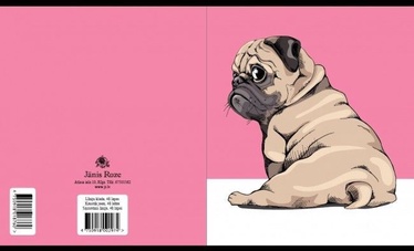 Jānis Roze Line Notebook JR9 48 Pages Pug