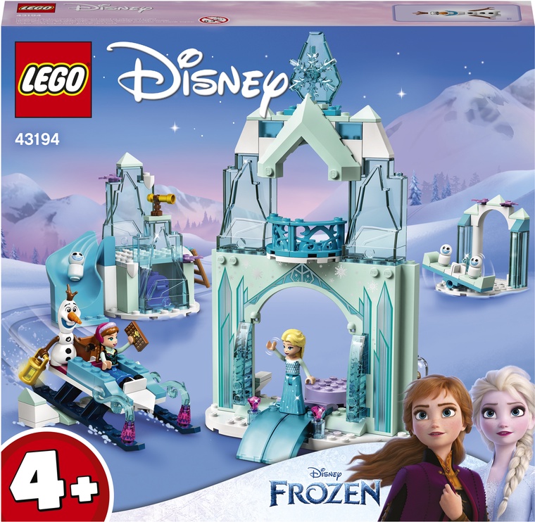 Konstruktors LEGO I Disney Princess™ Annas un Elzas ledus brīnumzeme 43194, 154 gab.