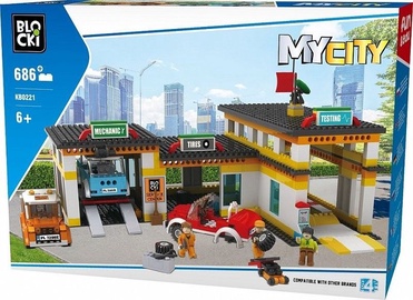 Blocki MyCity Service Station 686pcs KB0221