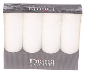 Küünal Diana Candles, 4 tk
