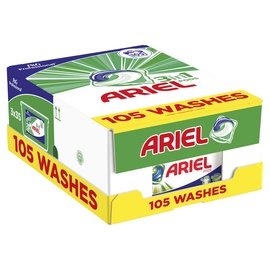 Skalbimo kapsulės Ariel Regular, 105 vnt.