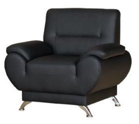 Kanclers Livonia Armchair Eco Leather Black