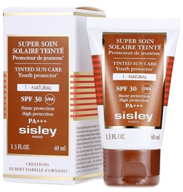 Kremas nuo saulės Sisley Super Soin Solaire Tinted Sun Care SPF30 Natural, 40 ml