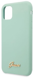 Guess Vintage Gold Logo Back Case For Apple iPhone 11 Pro Green