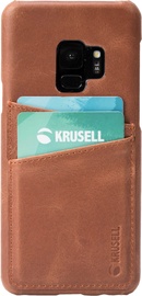 Krusell Sunne 2 Card Back Case For Samsung Galaxy S9 Brown