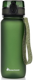 Sporta pudeles un šeikeri Meteor 74602, zaļa, 0.65 l