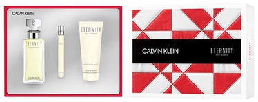 Набор для женщин Calvin Klein Eternity 100 ml EDP + 100 ml Body Lotion + 10 ml EDP
