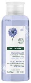 Micelārais ūdens Klorane Micellar Water with Cornflower, 400 ml, sievietēm