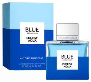 Tualetes ūdens Antonio Banderas Blue Seduction Energy Aqua 100ml EDT