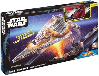 Mattel Hot Wheels Star Wars Star Destroyer Double Jump Duel Track Set DPV37