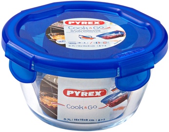 Lielapjoma produktu konteiners Pyrex Cook & Go, 0.7 l