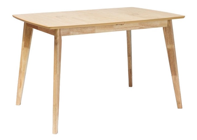 Pusdienu galds izvelkams Scandinavian Brando, ozola, 160 cm x 80 cm x 75 cm