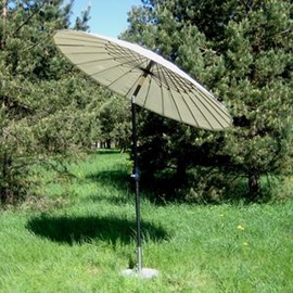 Пляжный зонтик Verners 11811, 213 см, розовый/песочный