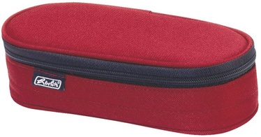 Herlitz Pencil Pouch Oval Red/11402609