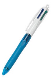 BIC 4 Colours Grip Ballpoint Pens 12pcs