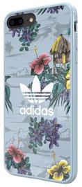 Adidas Floral Back Case For Apple iPhone X/XS Blue
