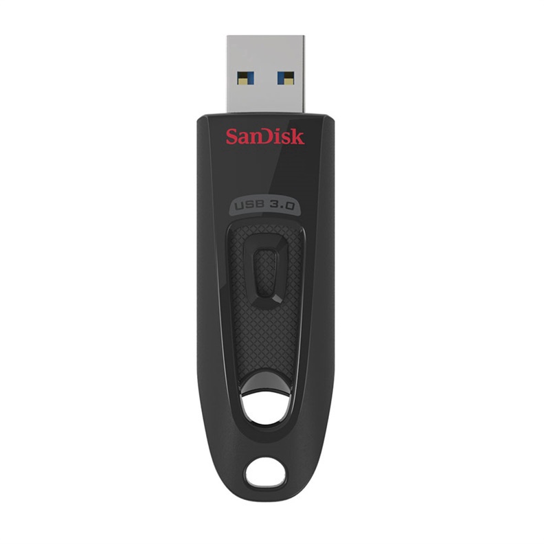 USB zibatmiņa SanDisk Ultra SDCZ48-064G-A46, melna, 64 GB