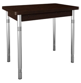 Pusdienu galds DaVita Orfej 8 Wenge, 770x500x750 mm