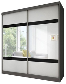Idzczak Meble Wardrobe Multi 2 233 Graphite/White